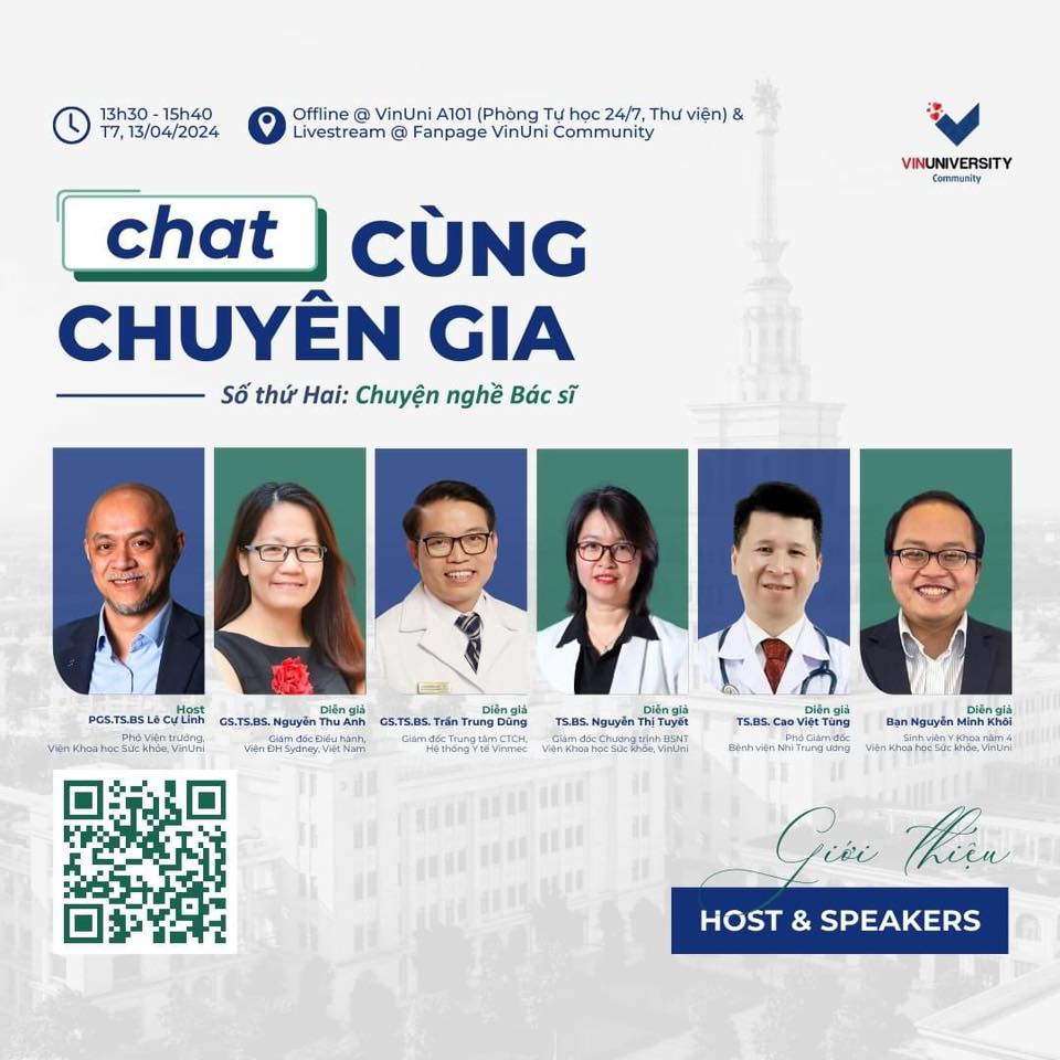 Chat cùng Chuyên Gia: Chuyện nghề Bác sĩ