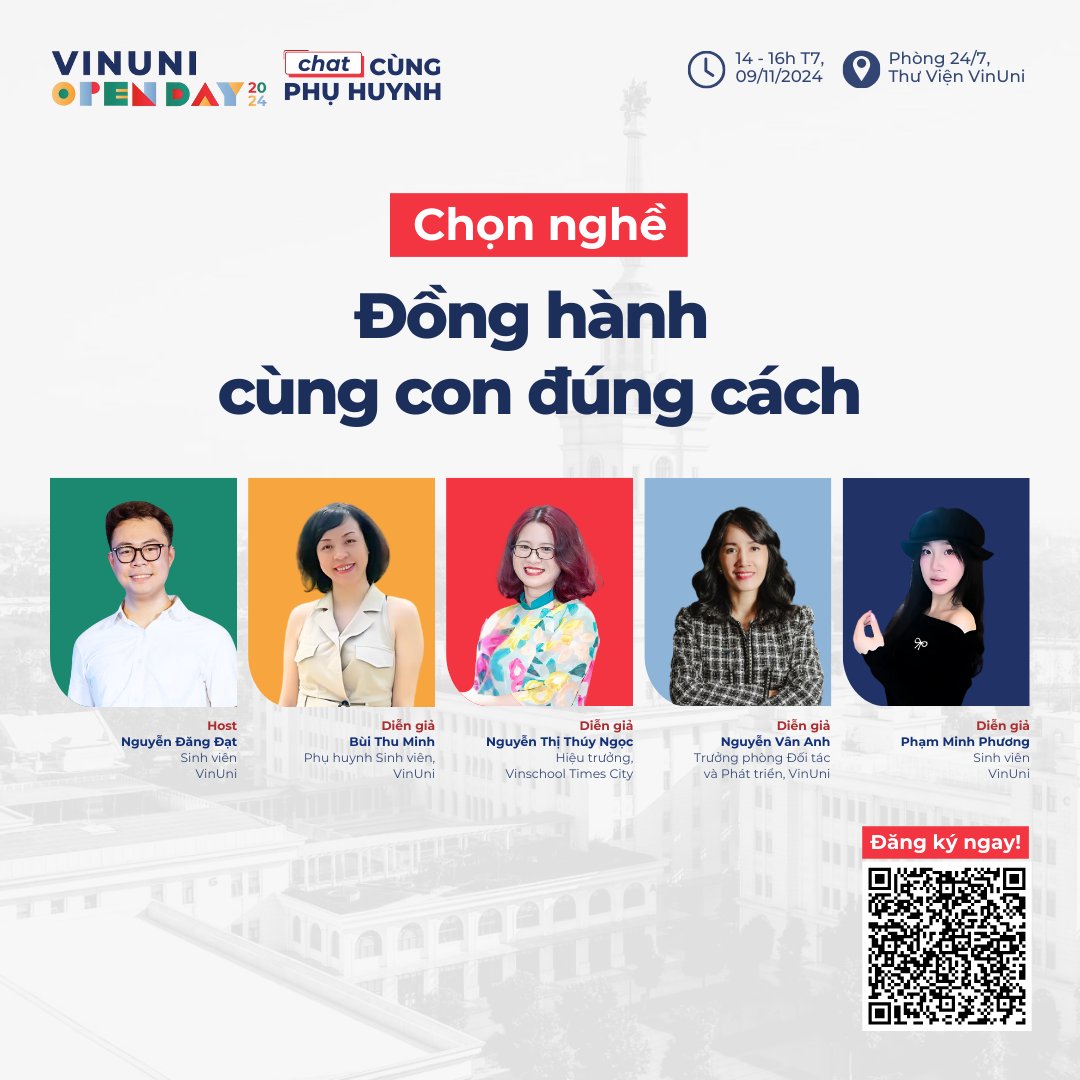 Chọn nghề – Đồng hành cùng con đúng cách