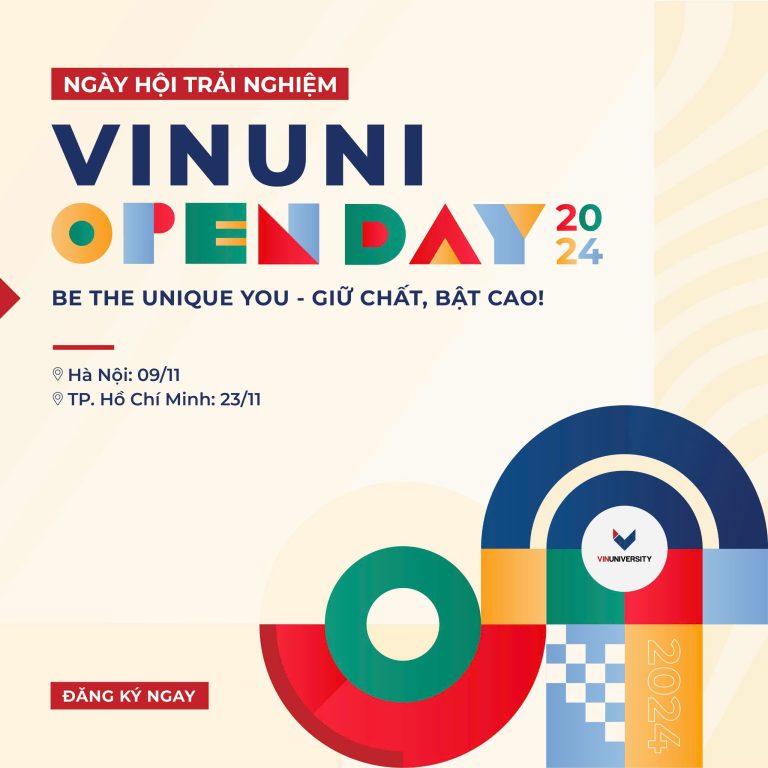 Ngày hội trải nghiệm – VinUni Open Day 2024 chính thức trở lại!